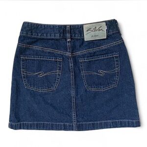 Silver Tab Levi’s Denim Mini Skirt